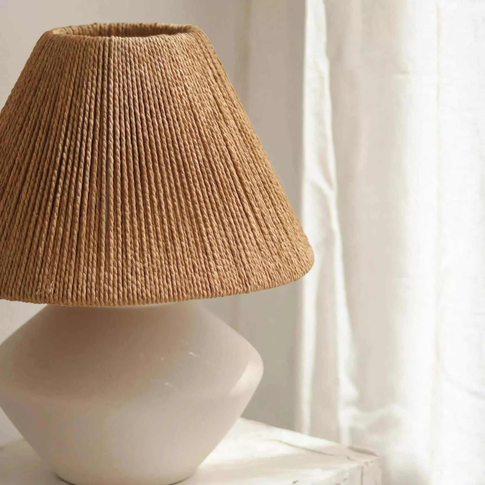 Lucia Table Lamp - Natural
