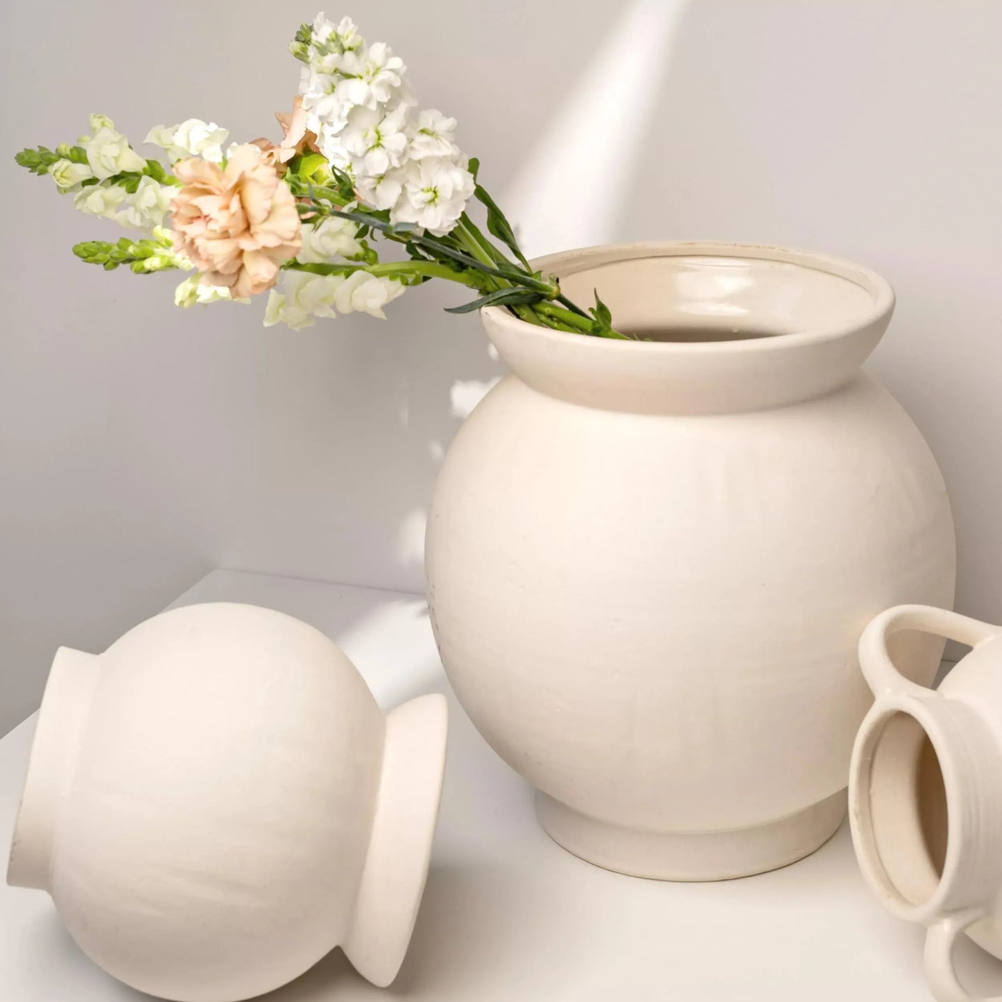 Willow Pot Small - Cream