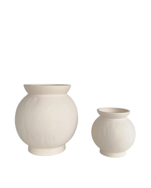 Willow Pot Small - Cream