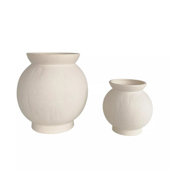 Willow Pot Small - Cream