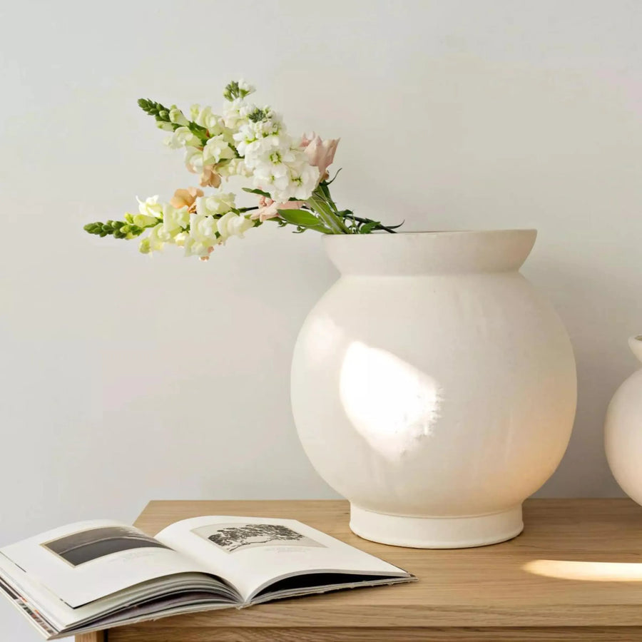 Willow Pot Small - Cream