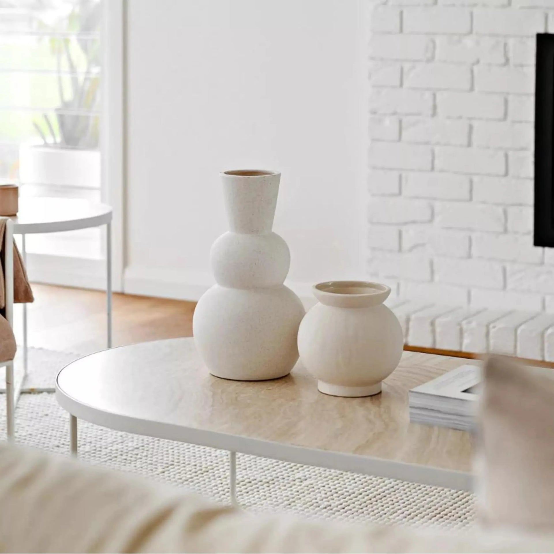 Willow Pot Small - Cream