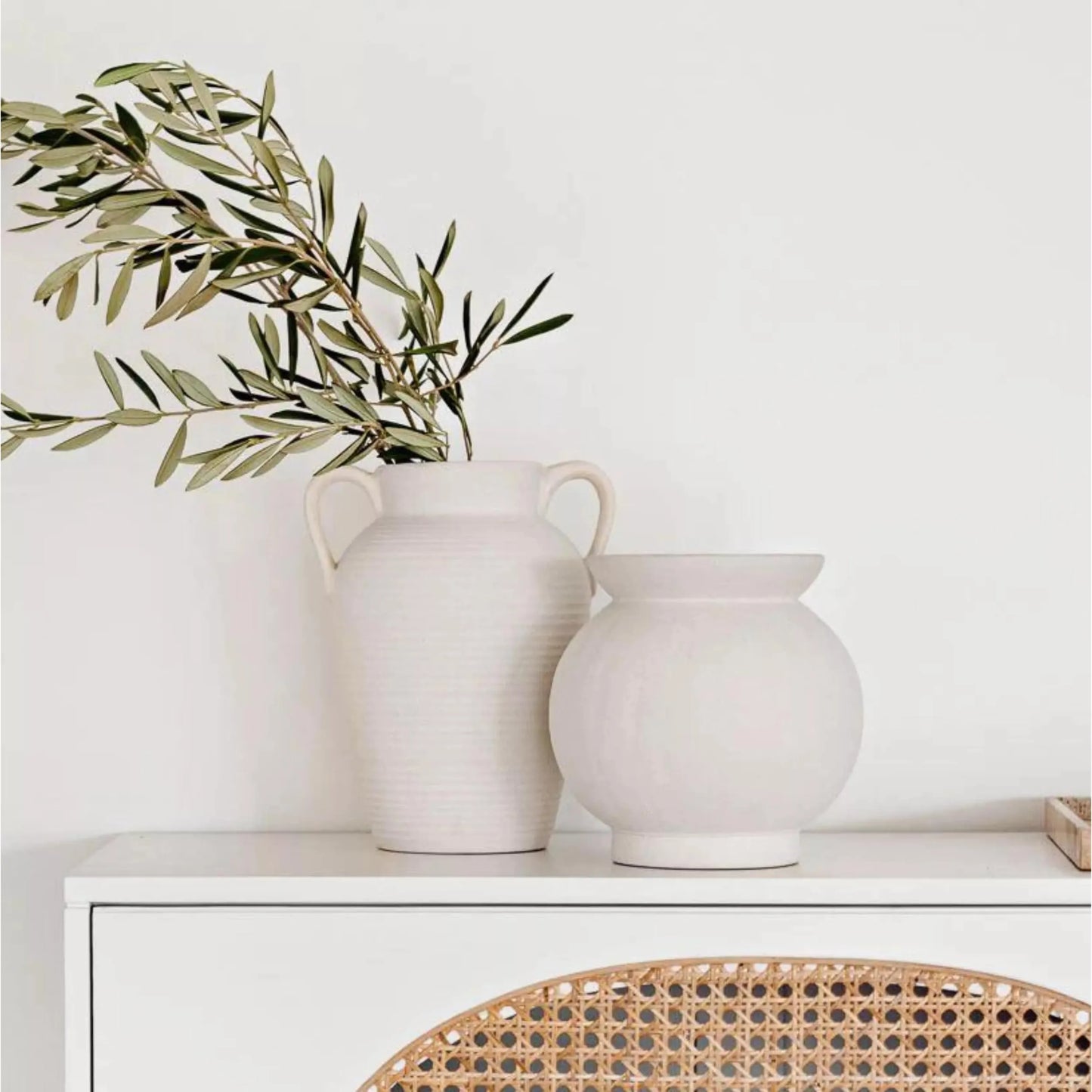 Willow Pot Small - Cream