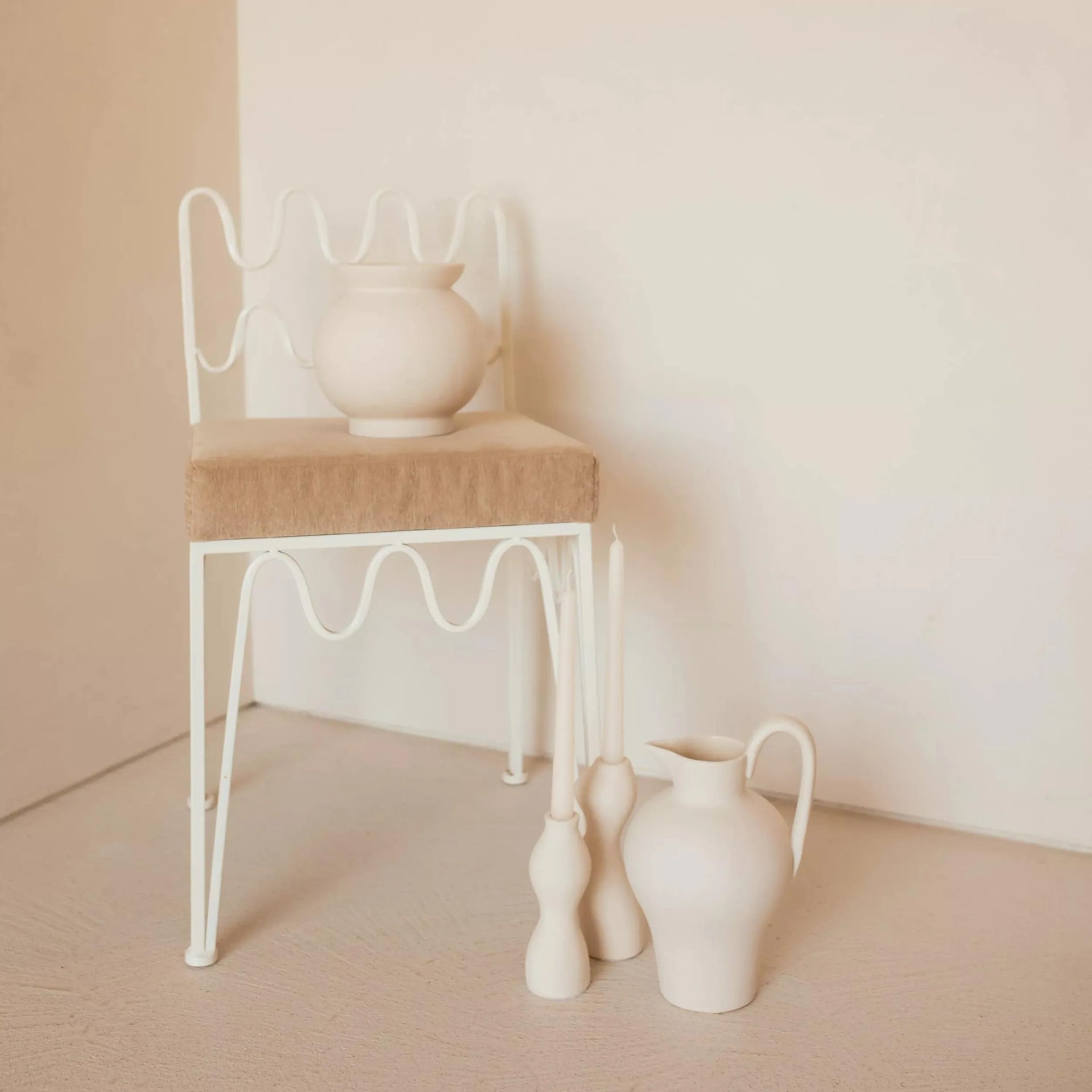 Willow Pot Small - Cream