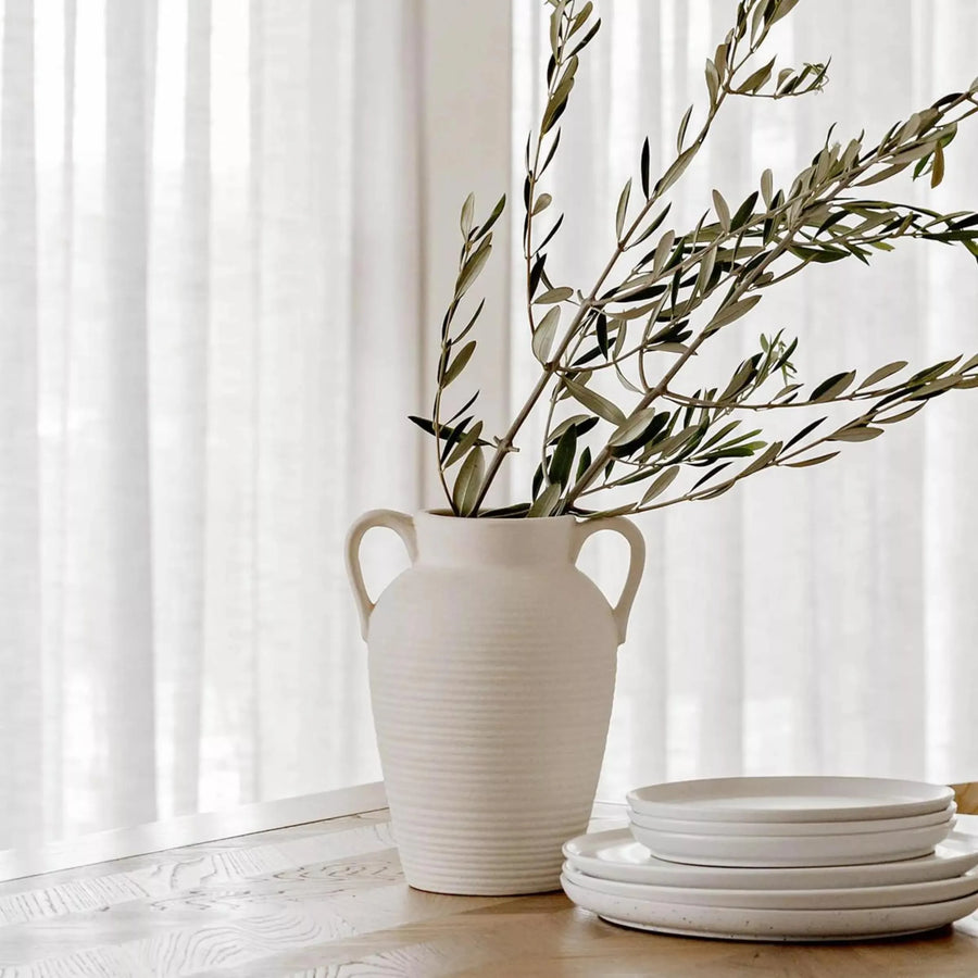 Agatha Vase - Cream