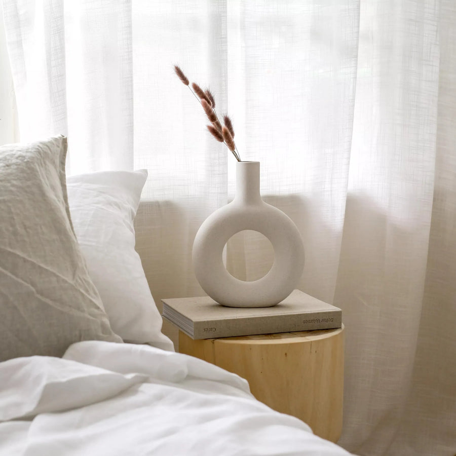 Raya Halo Vase Large - Neutral