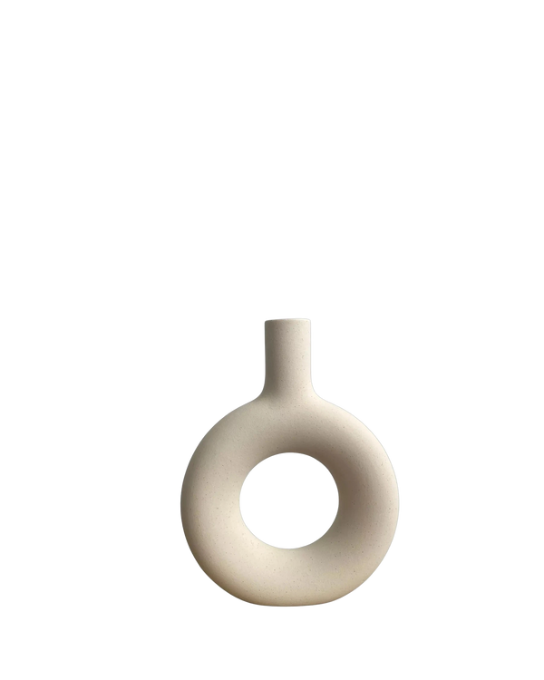 Raya Halo Vase Large - Neutral