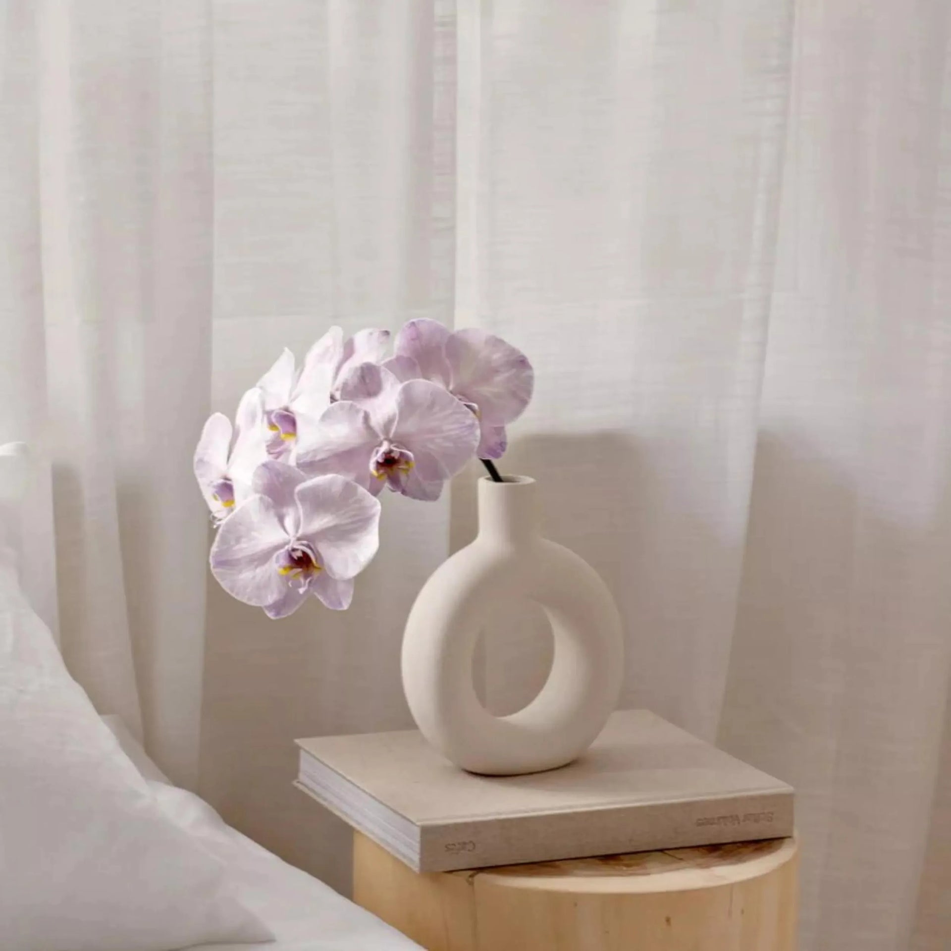 Raya Halo Vase Large - Neutral