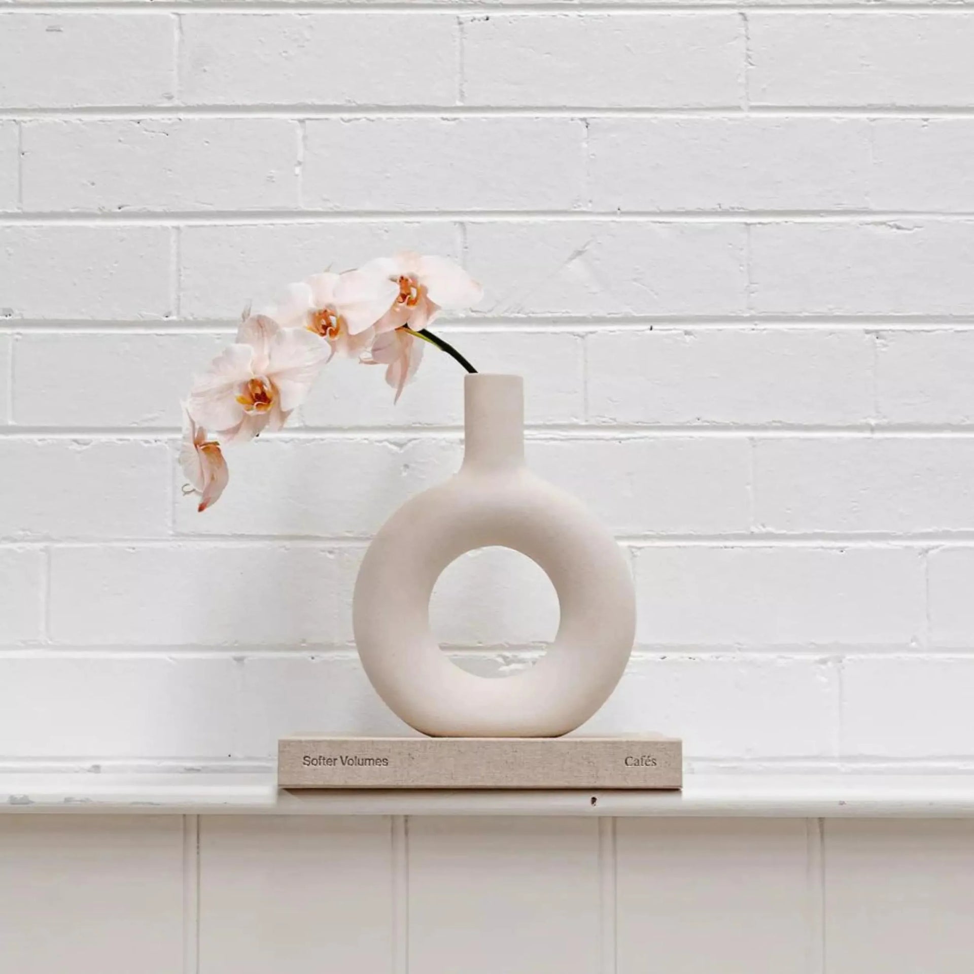 Raya Halo Vase Large - Neutral