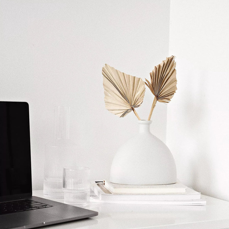 Talia Vase - Chalk Ivory