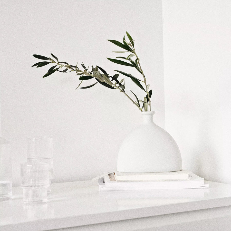 Talia Vase - Chalk Ivory