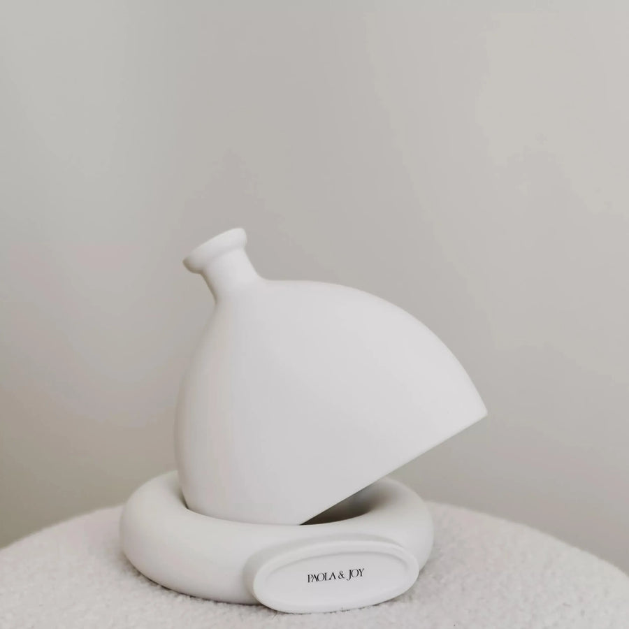 Talia Vase - Chalk Ivory
