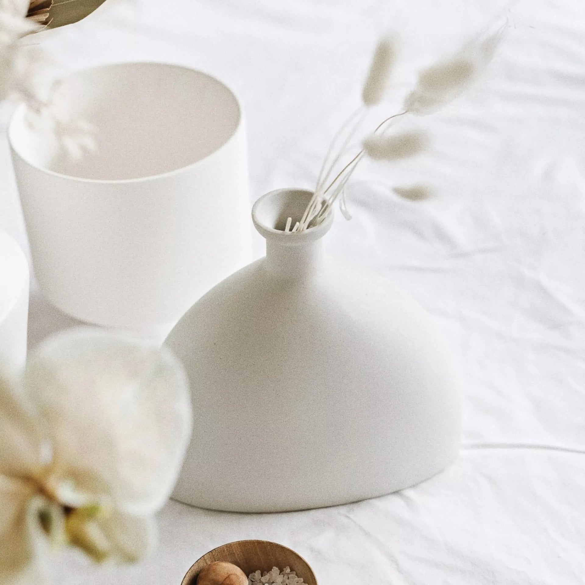 Talia Vase - Chalk Ivory