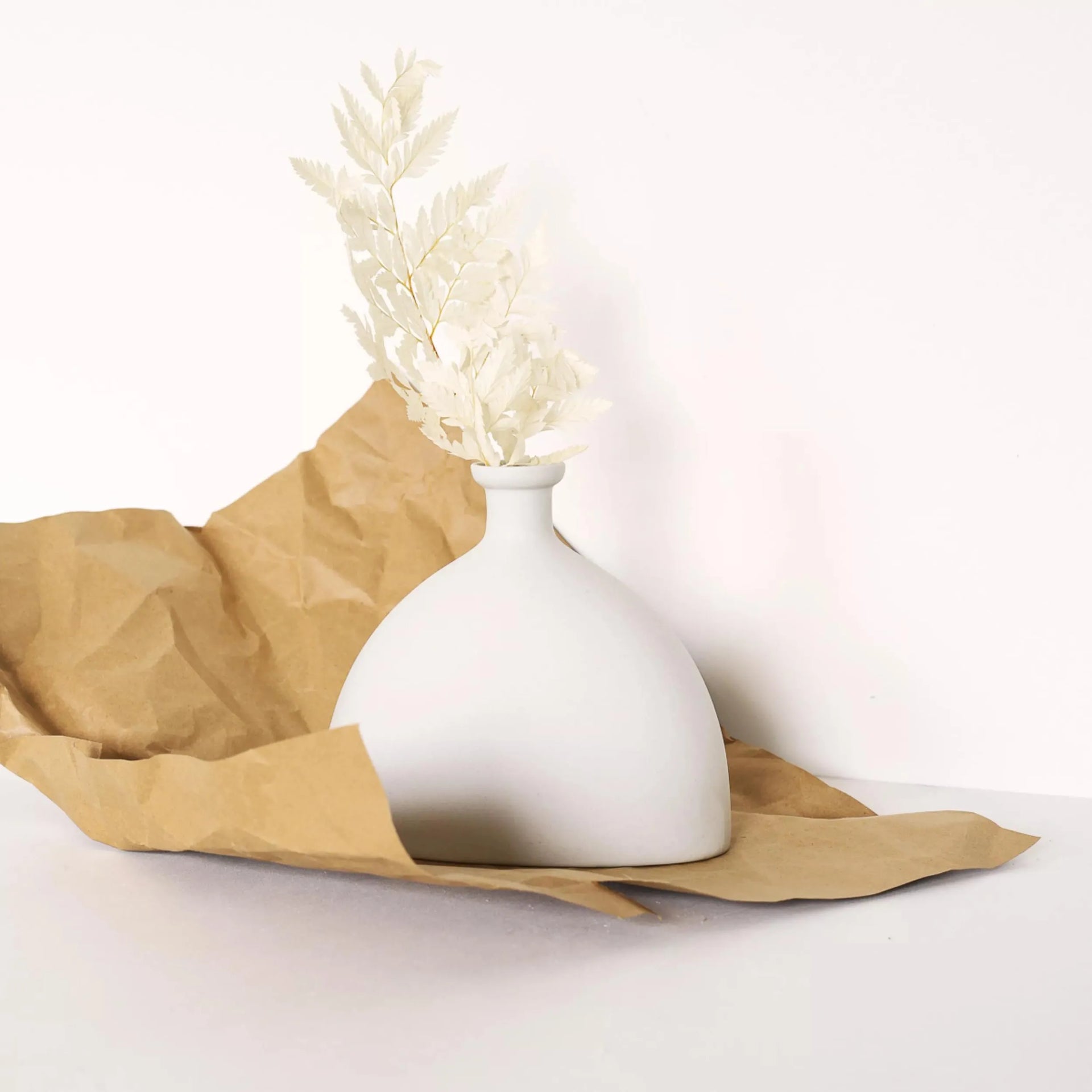 Talia Vase - Chalk Ivory