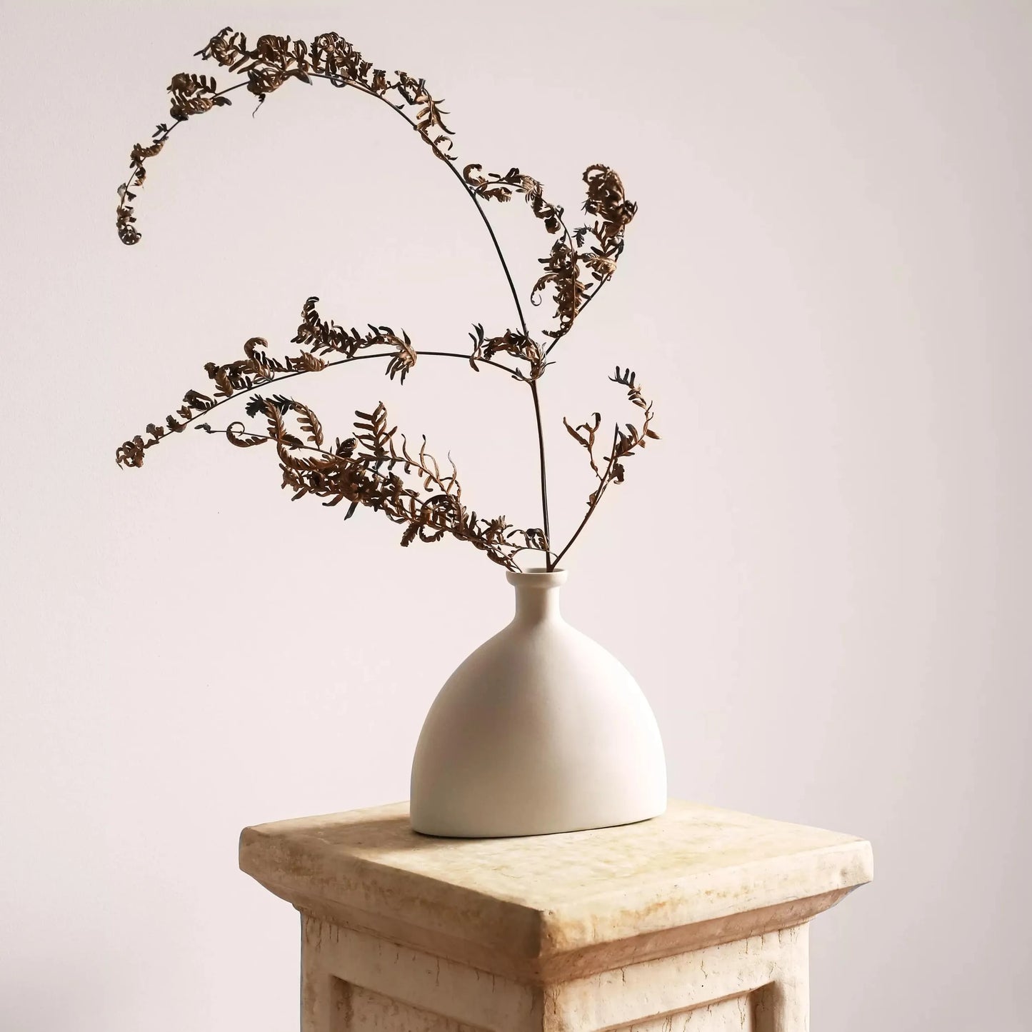 Talia Vase - Chalk Ivory