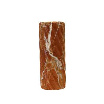 Twist Stone Vase Tall - Rojo Alicante Marble