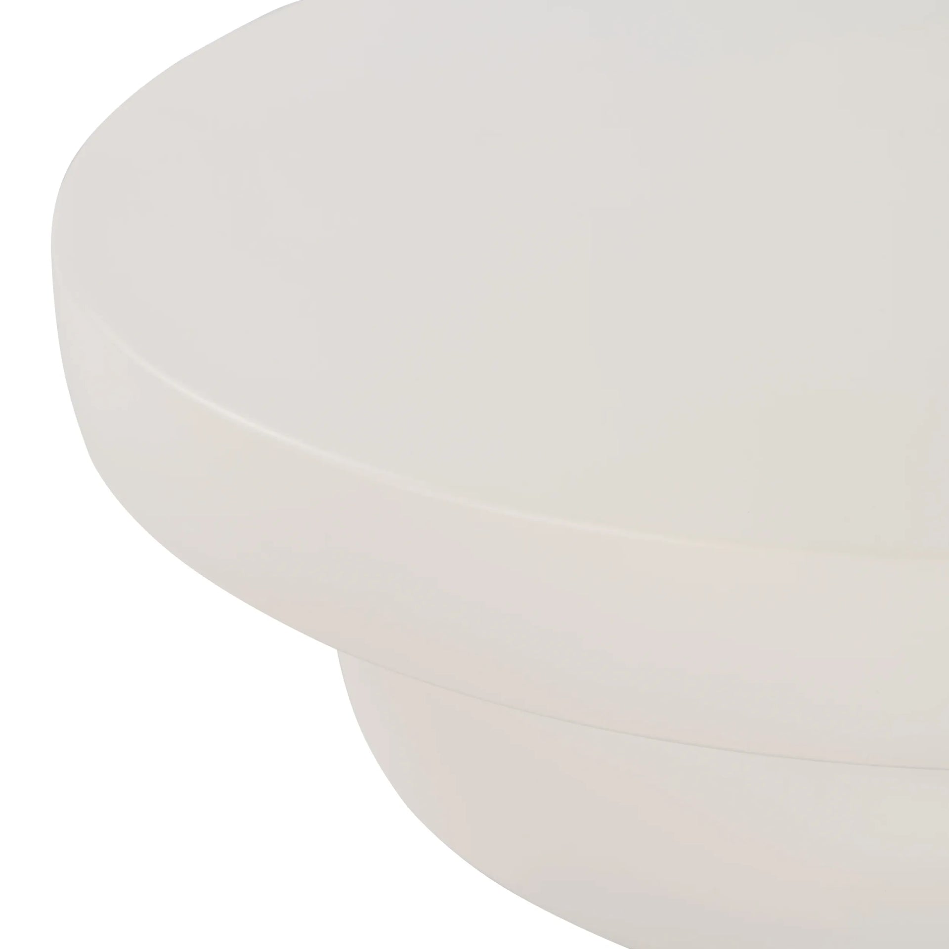 Koa Outdoor Coffee Table Large - White