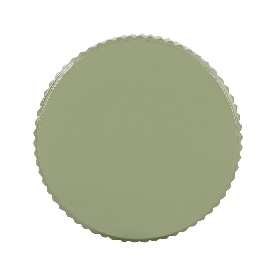 Nova Outdoor Side Table - Green Concrete