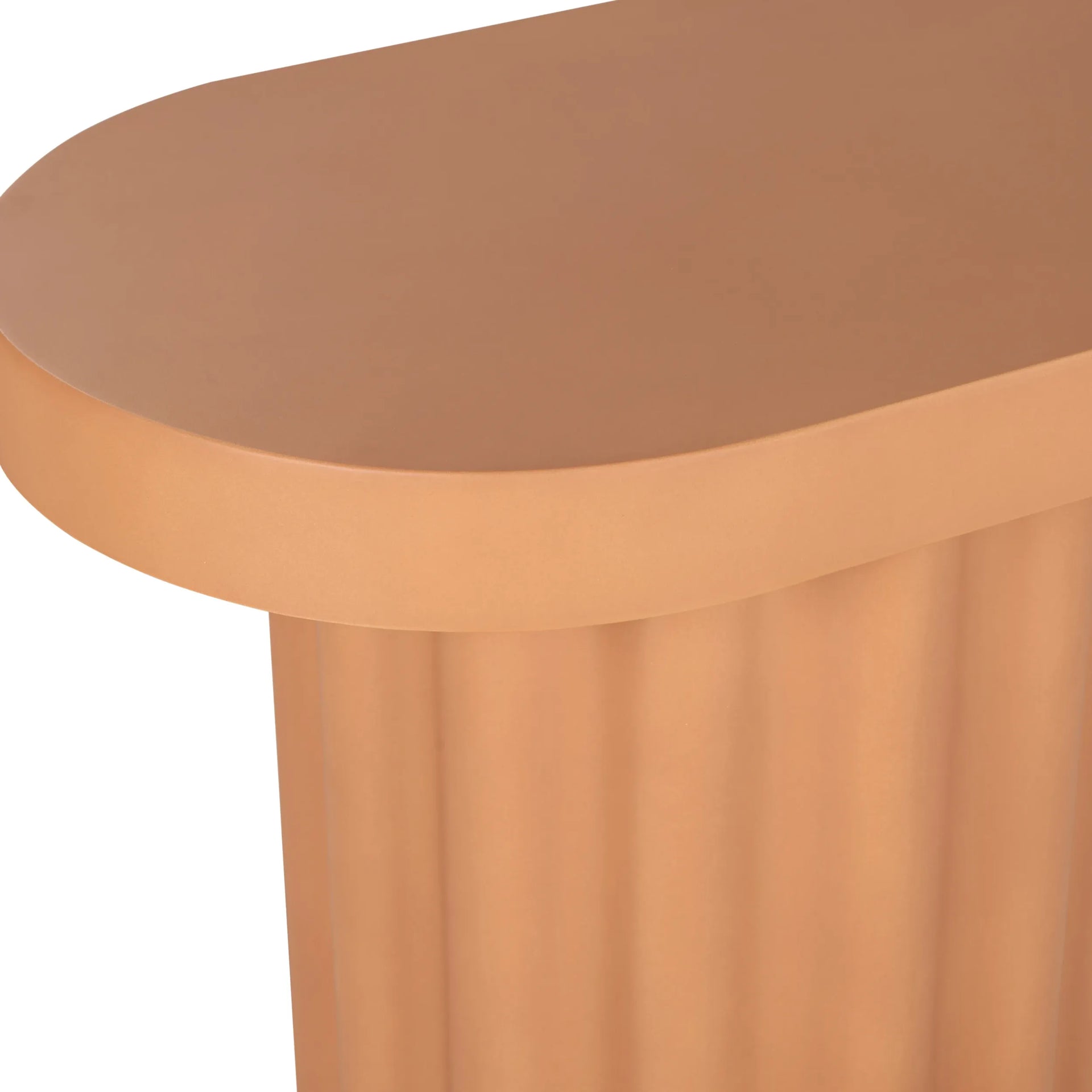 Flock Outdoor Dining Bench 210cm - Terracotta Concrete