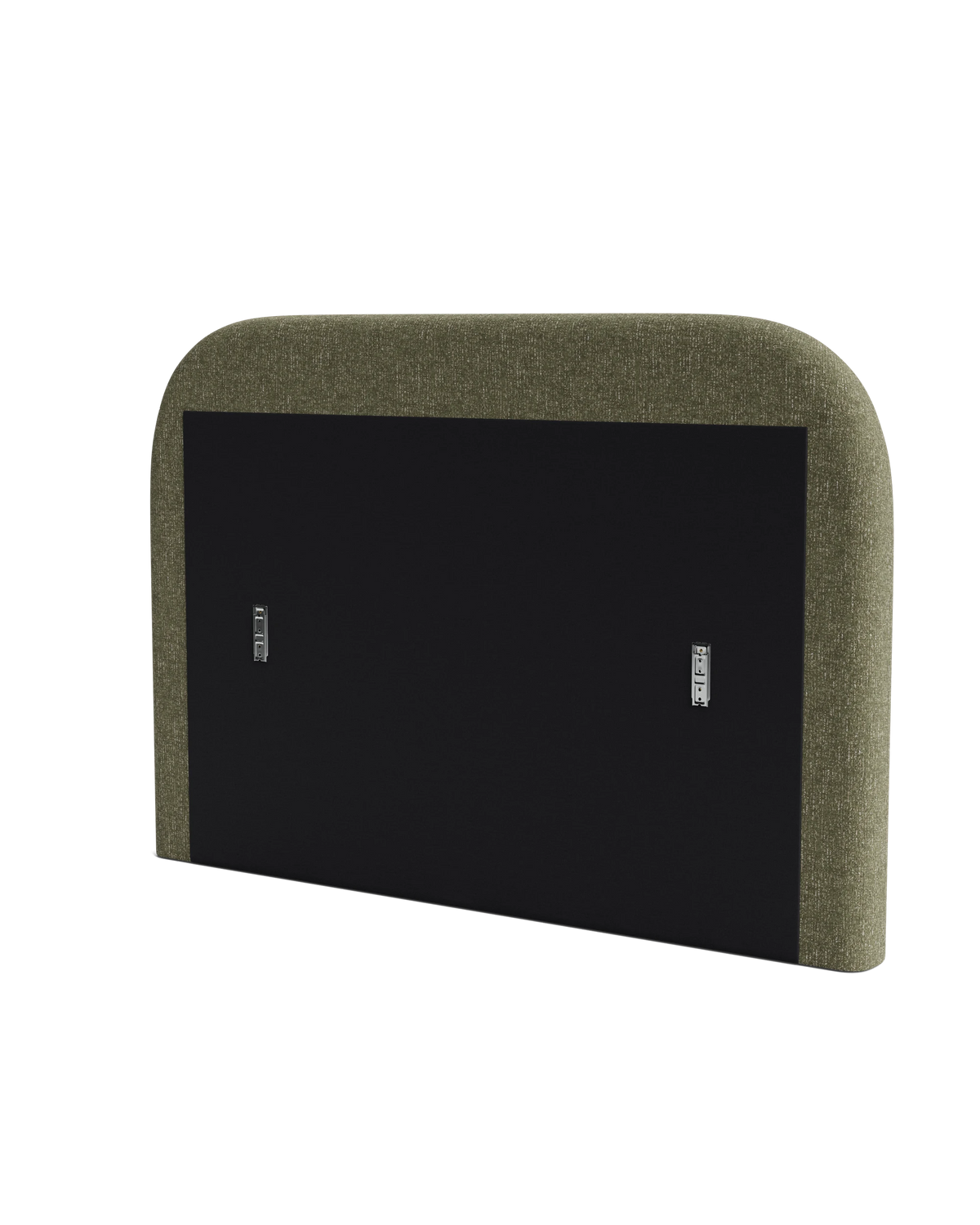 Plush King Slipcover Bed Head - Fleck Olive