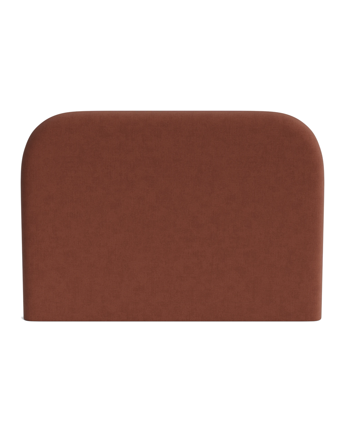 Plush King Slipcover Bed Head - Silas Cherry