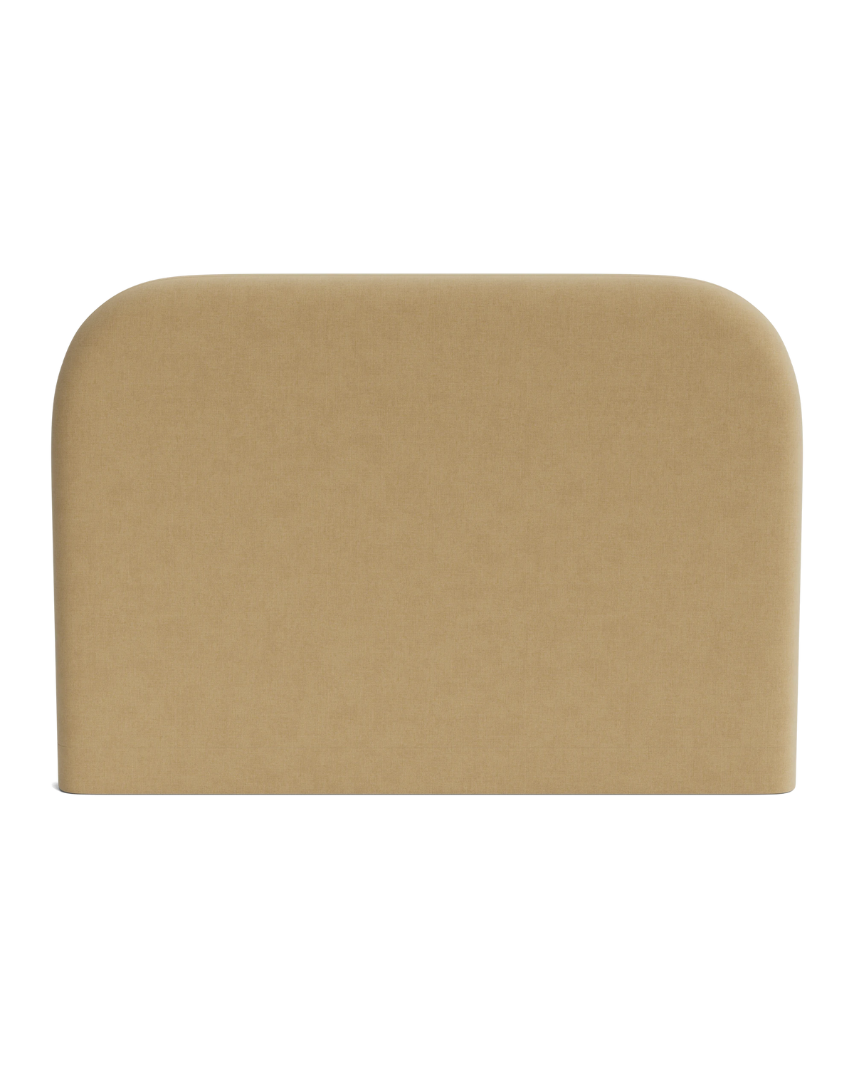 Plush King Slipcover Bed Head - Silas Honey