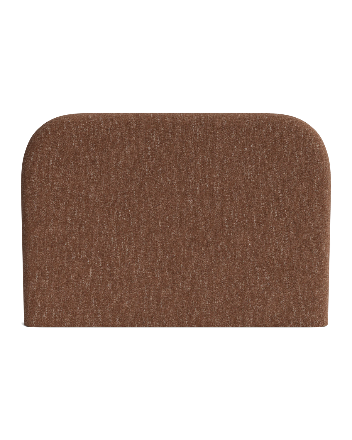 Plush King Slipcover Bed Head - Fleck Rust