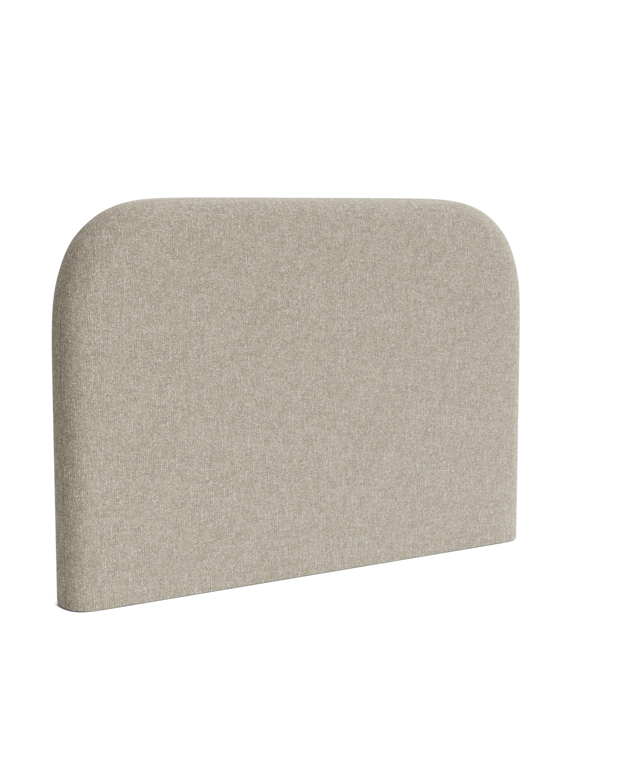 Plush King Slipcover Bed Head - Fleck Smoke