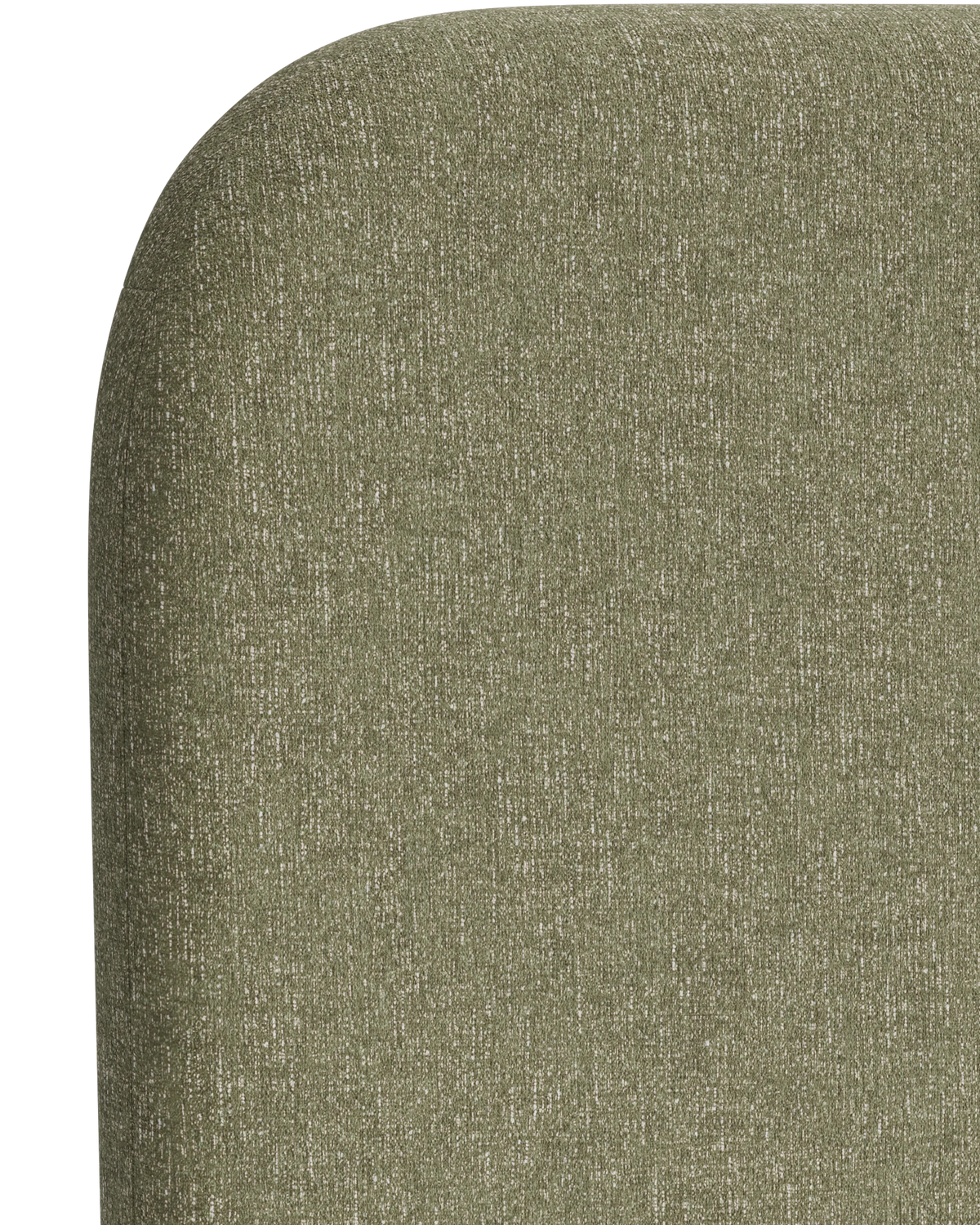 Plush King Slipcover Bed Head - Fleck Olive