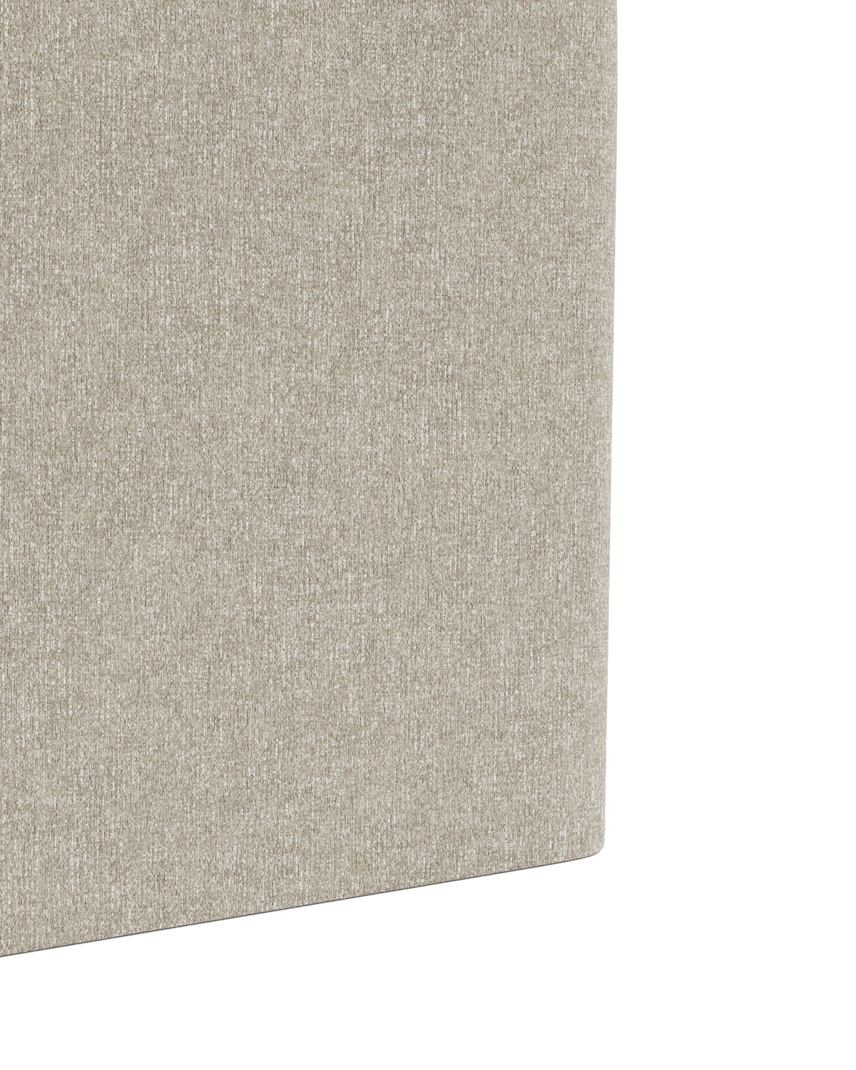 Plush King Slipcover Bed Head - Fleck Smoke