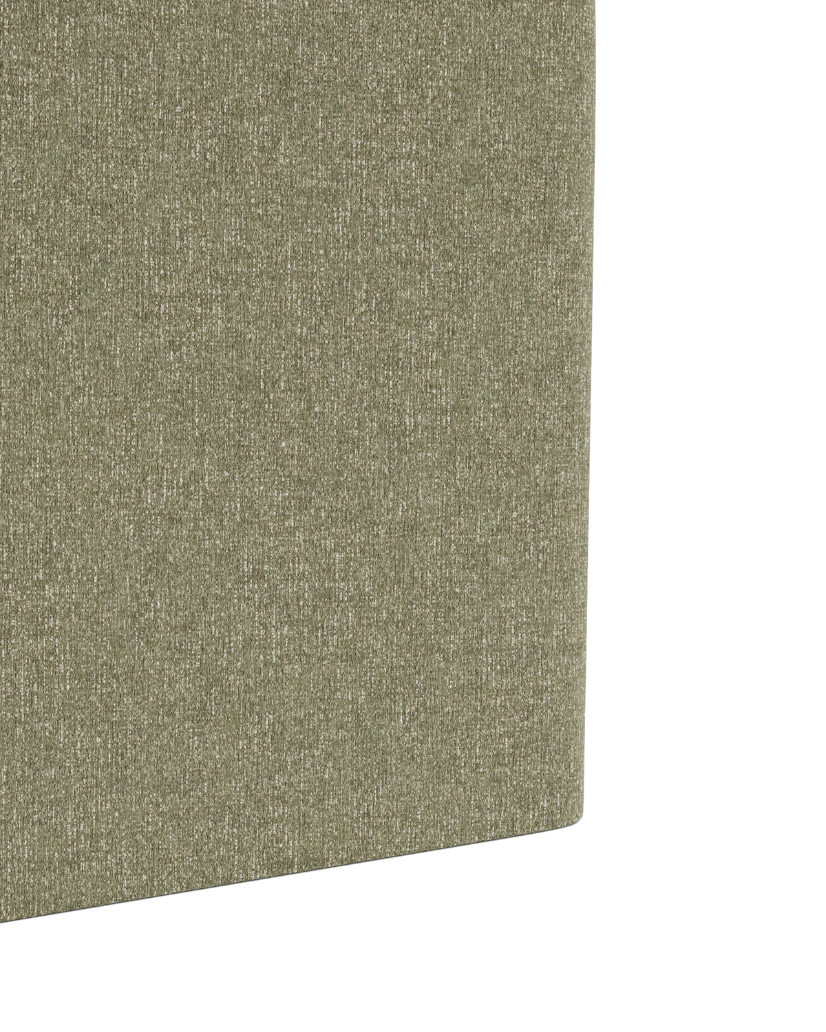 Plush King Slipcover Bed Head - Fleck Olive