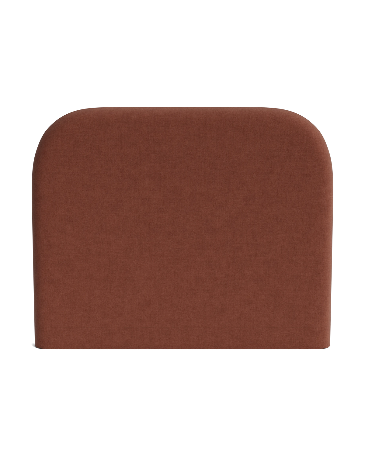 Plush Queen Slipcover Bed Head - Silas Cherry