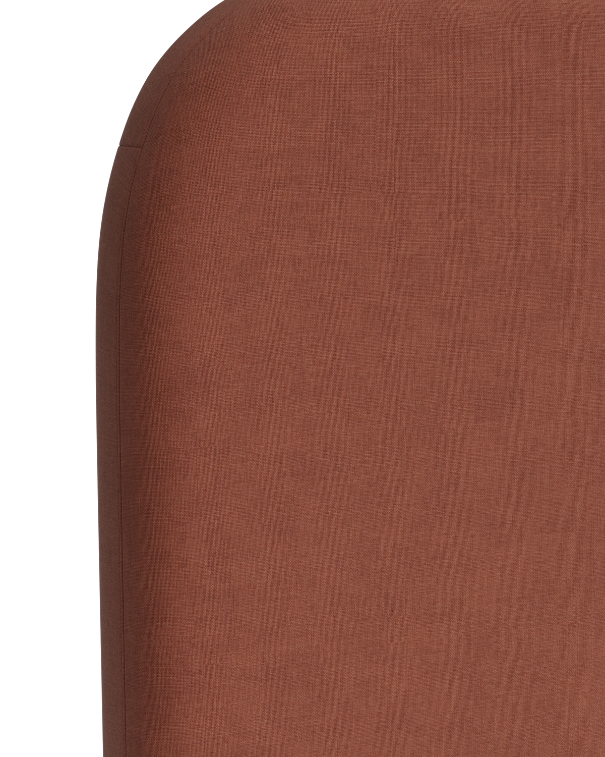Plush Queen Slipcover Bed Head - Silas Cherry