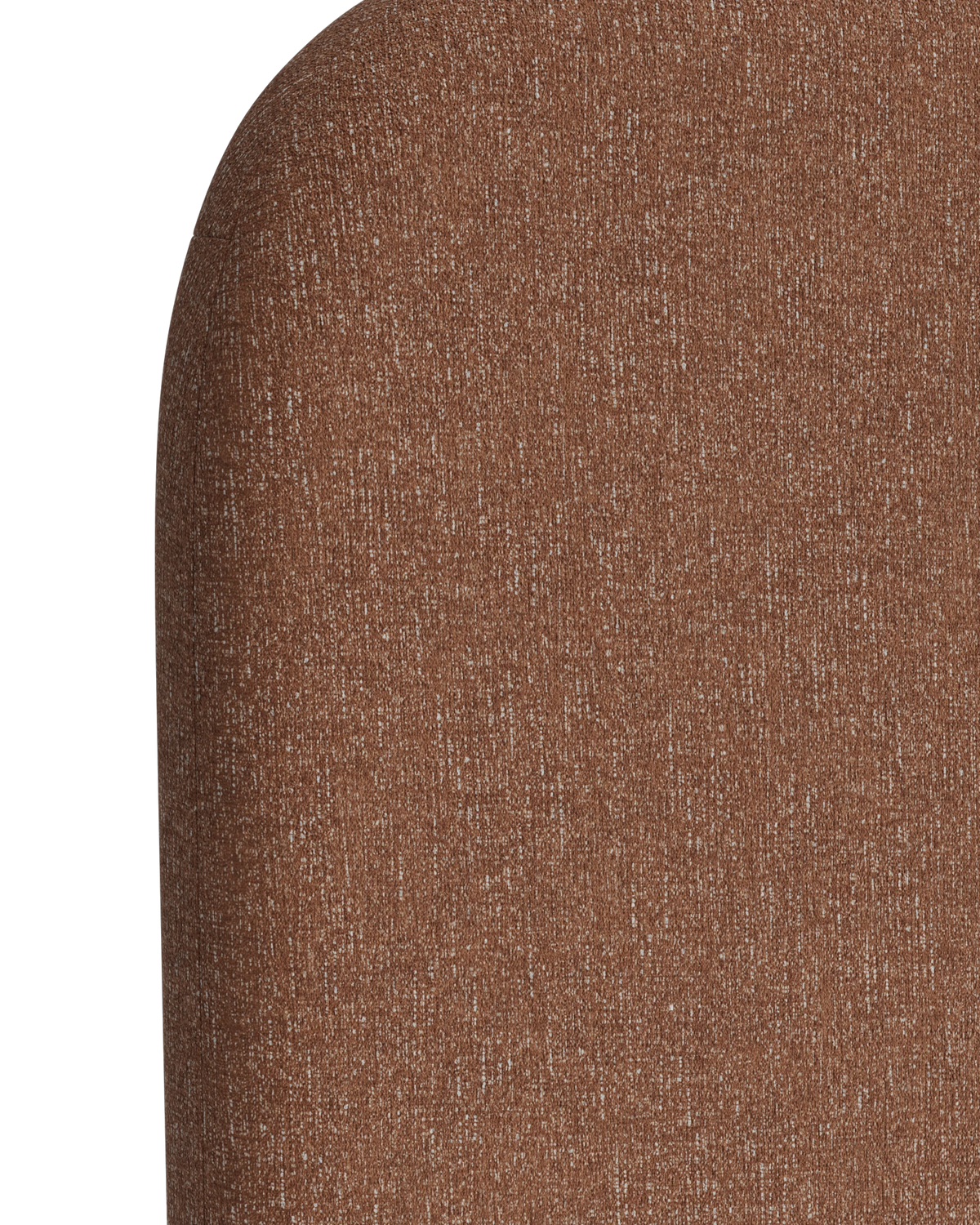 Plush Queen Slipcover Bed Head - Fleck Rust