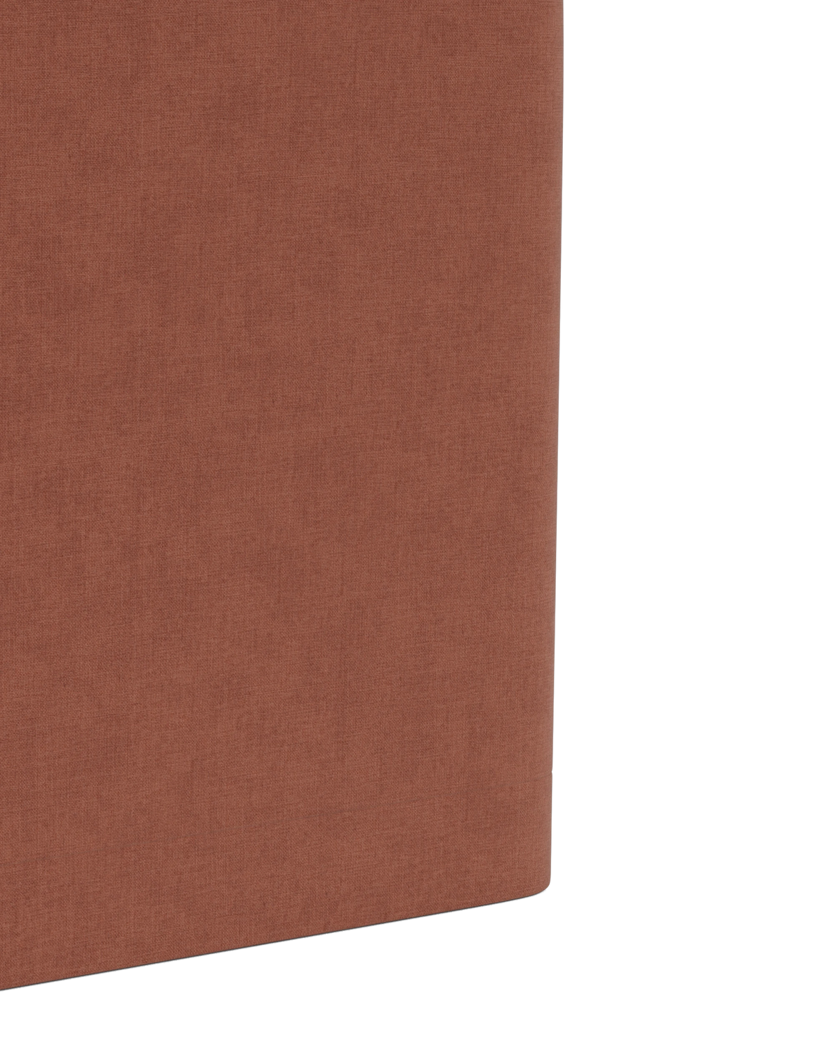 Plush Queen Slipcover Bed Head - Silas Cherry