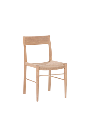 Mesh Dining Chair - Oak / Natural