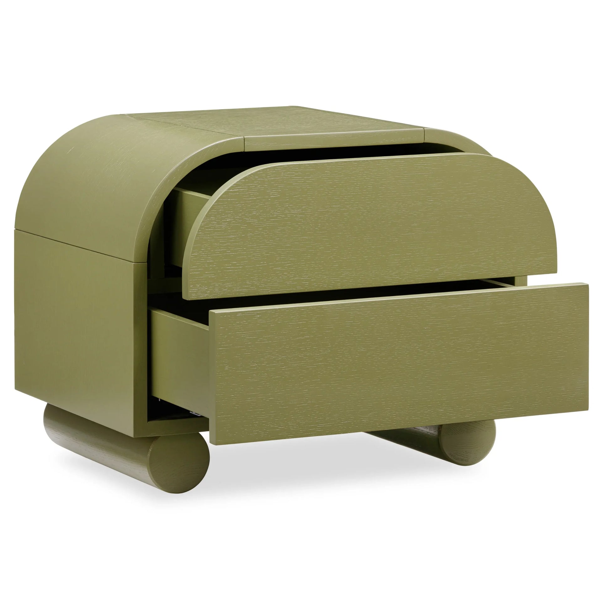 Muse Bedside Table - Olive