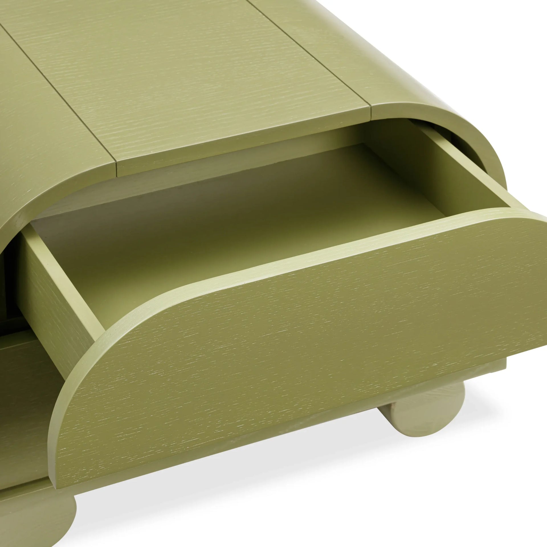 Muse Bedside Table - Olive