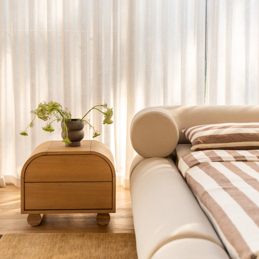 Muse Bedside Table - Oak
