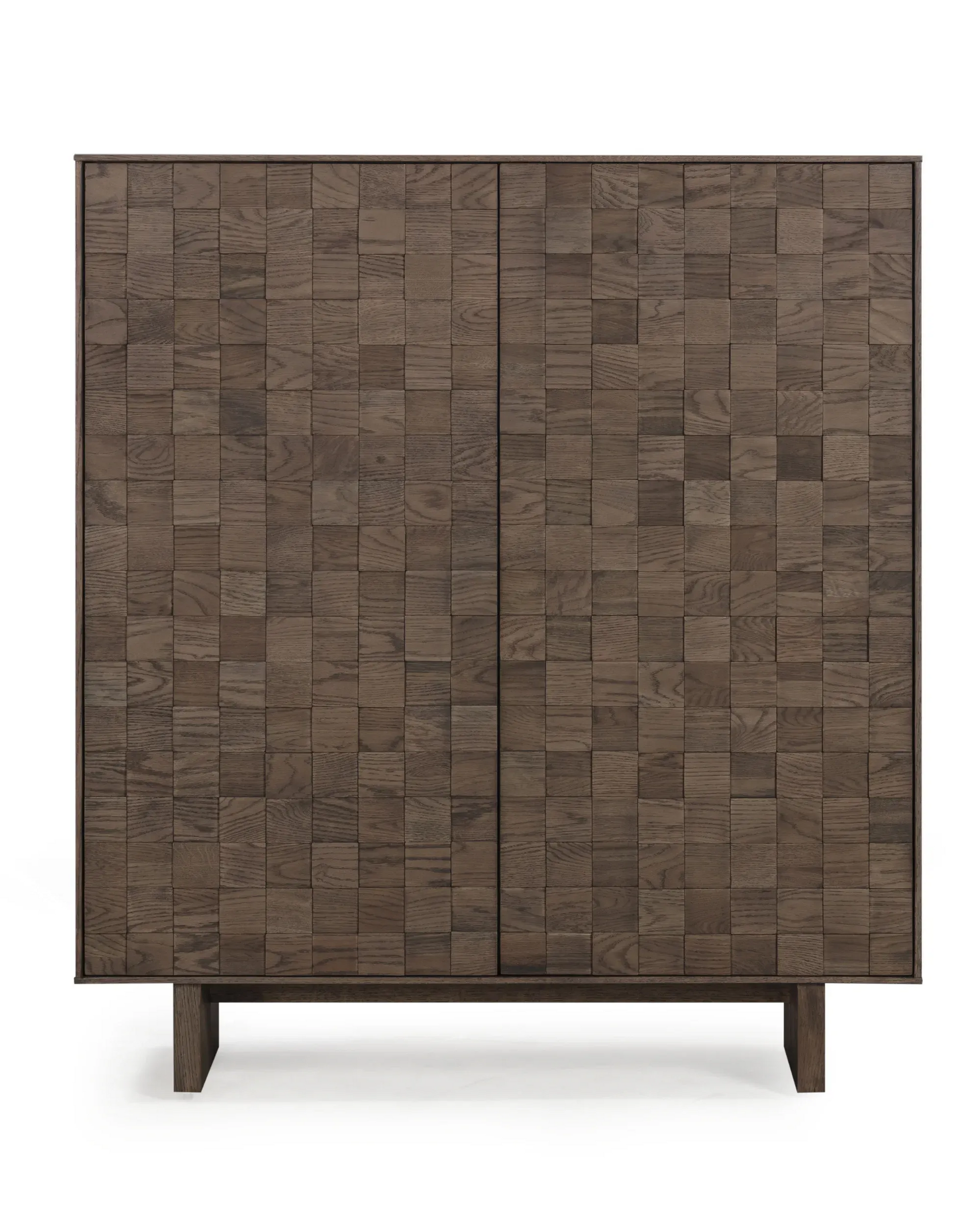 Ridge Bar Cabinet - Earthen Oak