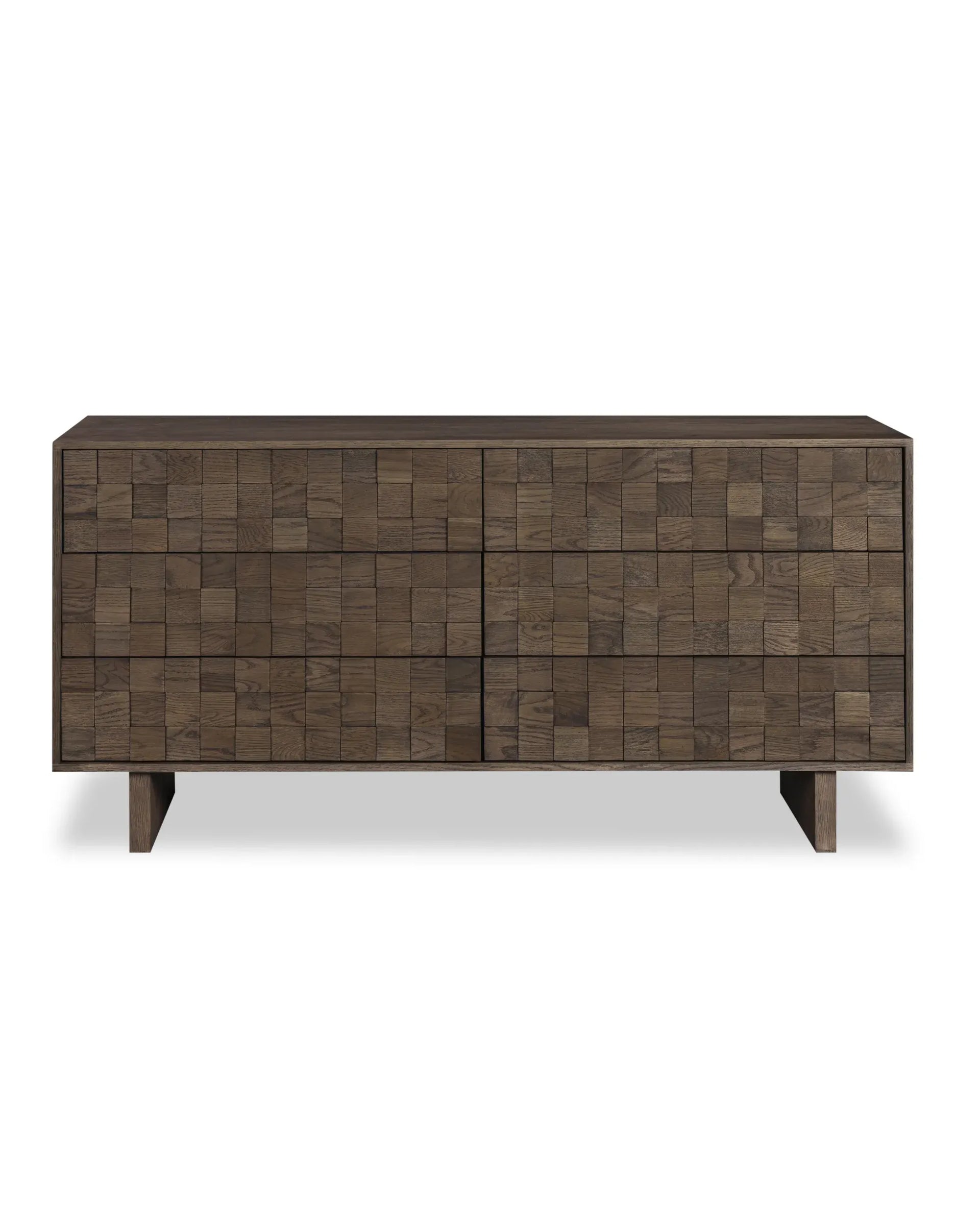 Ridge 6 Drawer Chest - Earthen Oak
