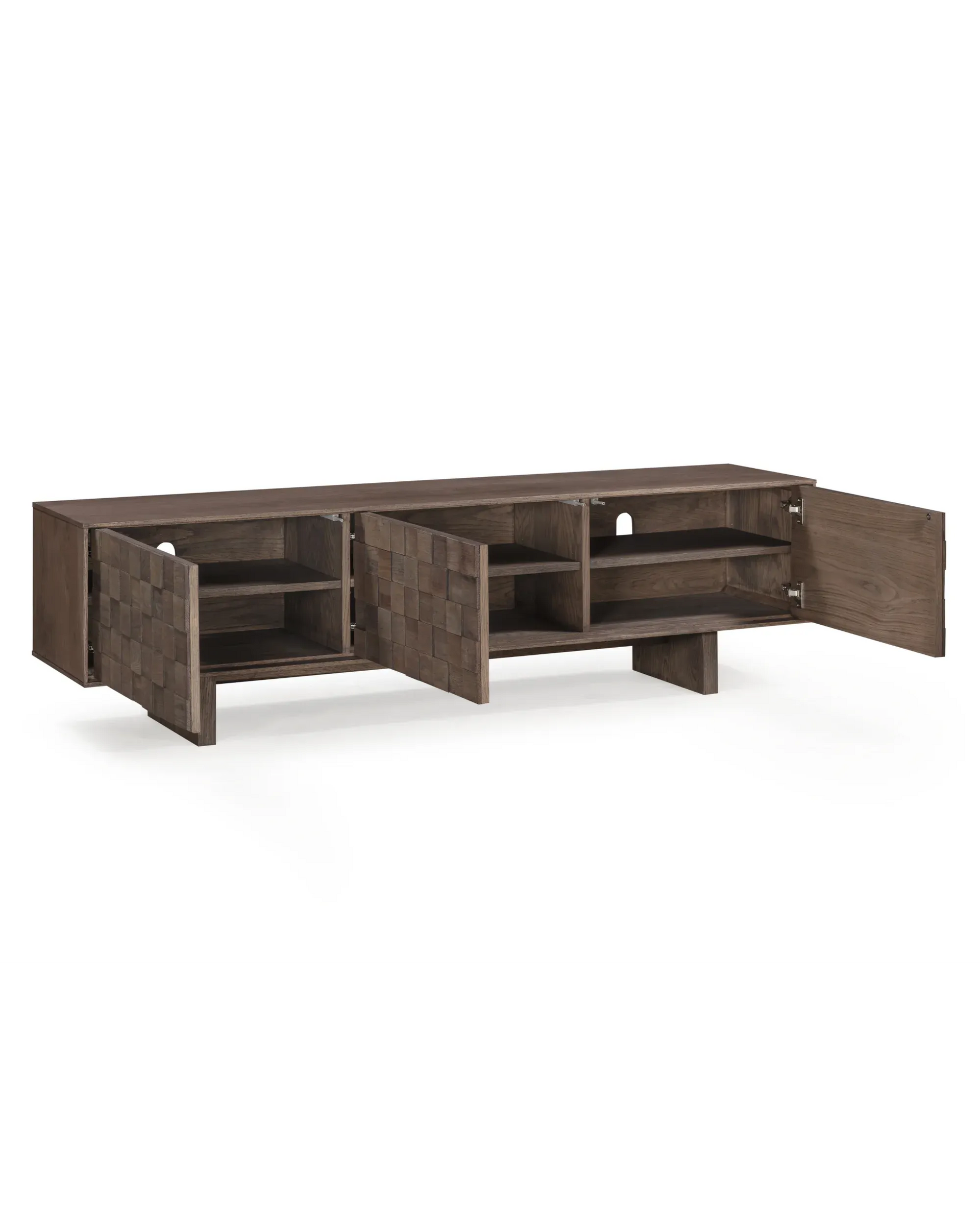 Ridge Entertainment Unit 180cm - Earthen Oak