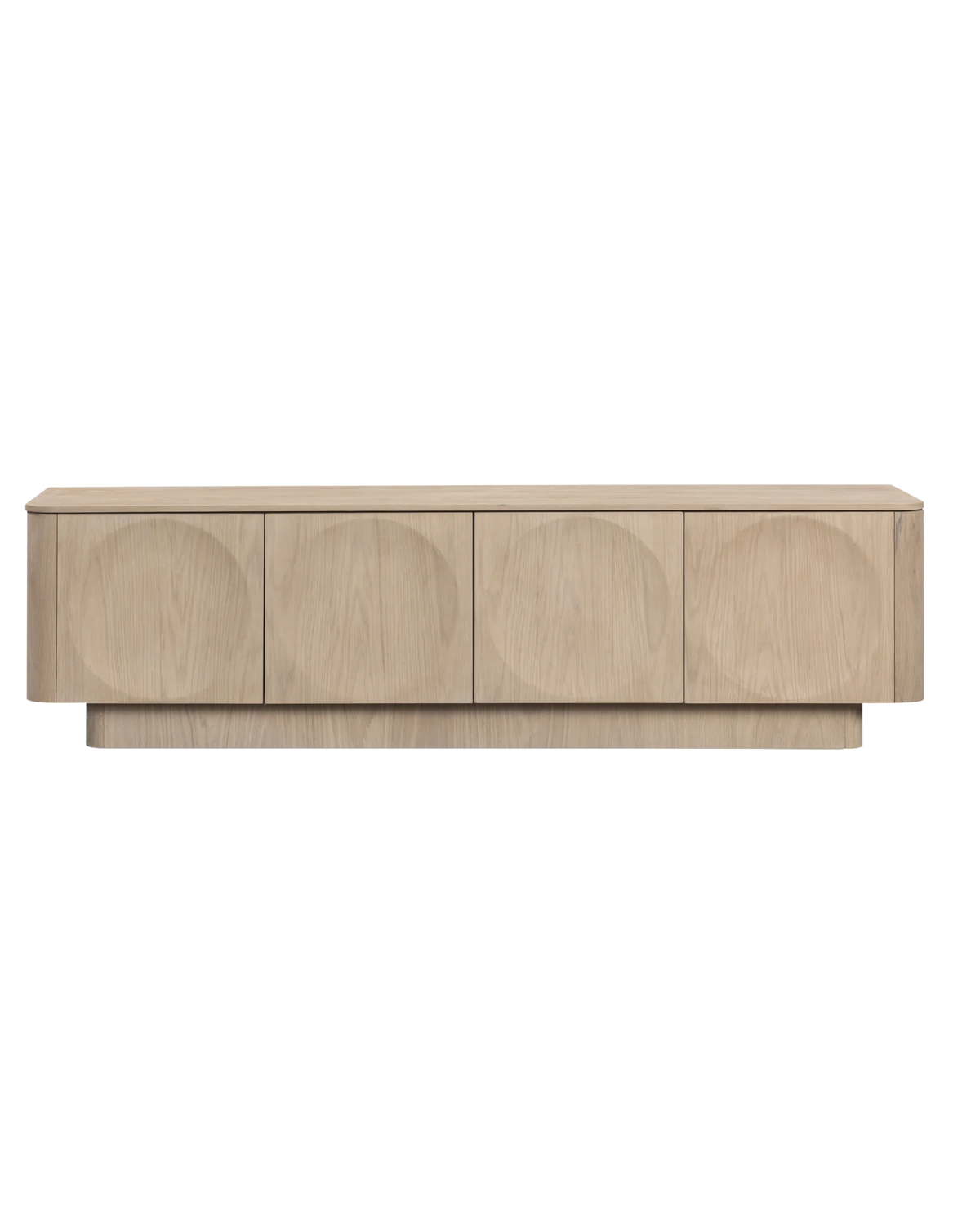 Orbit Entertainment Unit 180cm - Light Oak