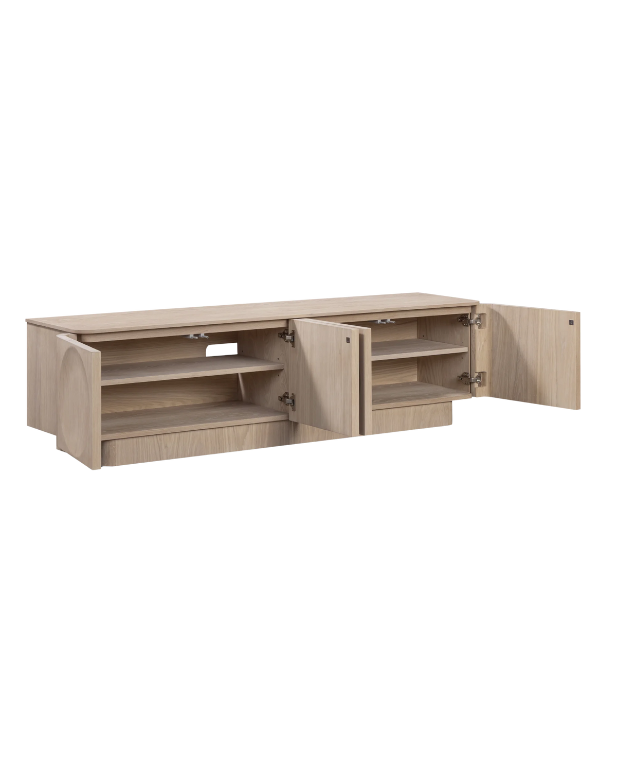 Orbit Entertainment Unit 180cm - Light Oak