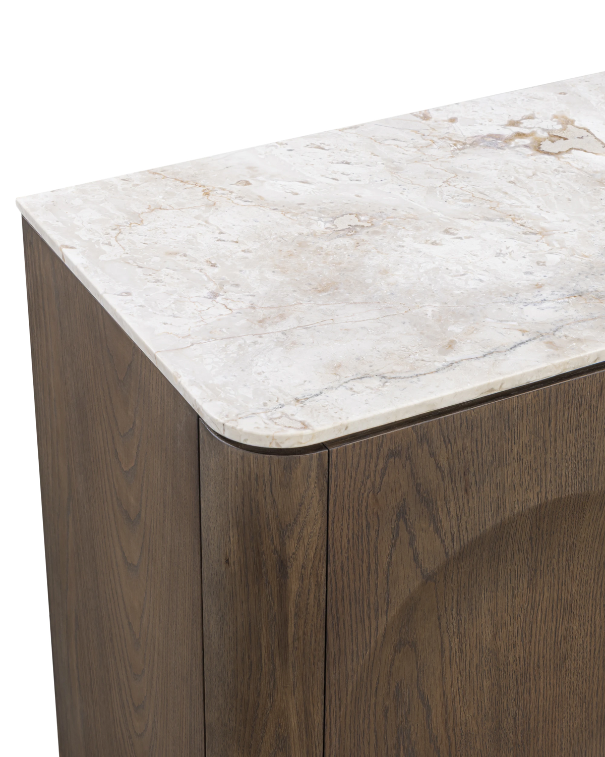 Orbit Sideboard 180cm - Earthen Oak / Desert Rose Marble