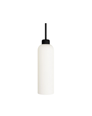 Parlour Lite Elong Pendant Light - Black/White