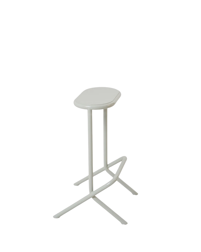 Platform Stool - Bone White