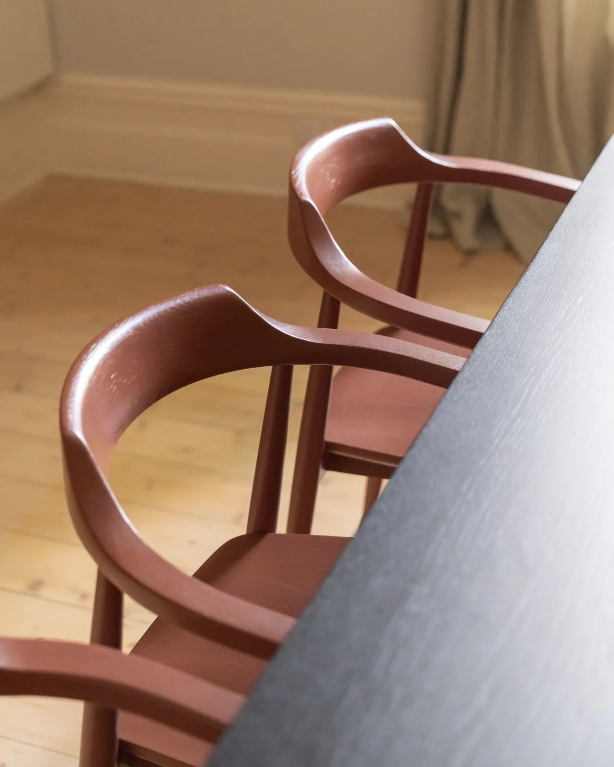 Profile Dining Chair - Garnet
