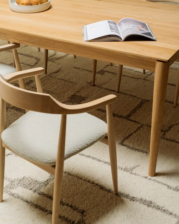 Profile Dining Chair - Oak / Copenhagen Grey