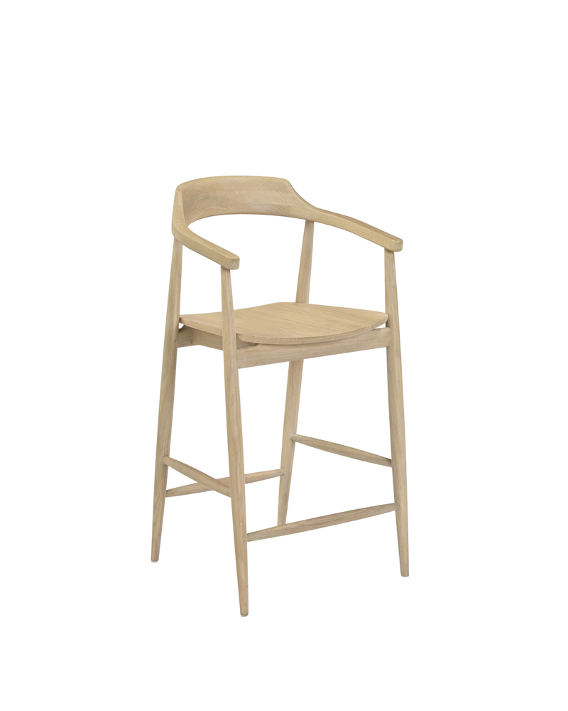 Profile Bar Stool 65cm - Oak